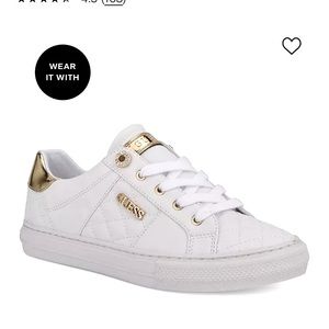 Guess white sneakers